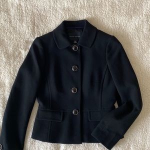 Banana Republic Black Wool Blzaer